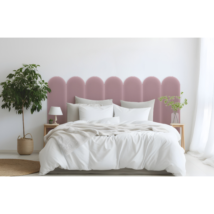 Polsterpaneel Magic Velvet Rosa 20 cm